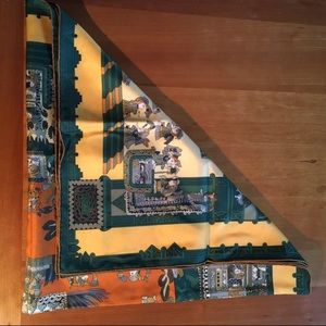 Hermès Astres et Soleils Scarf